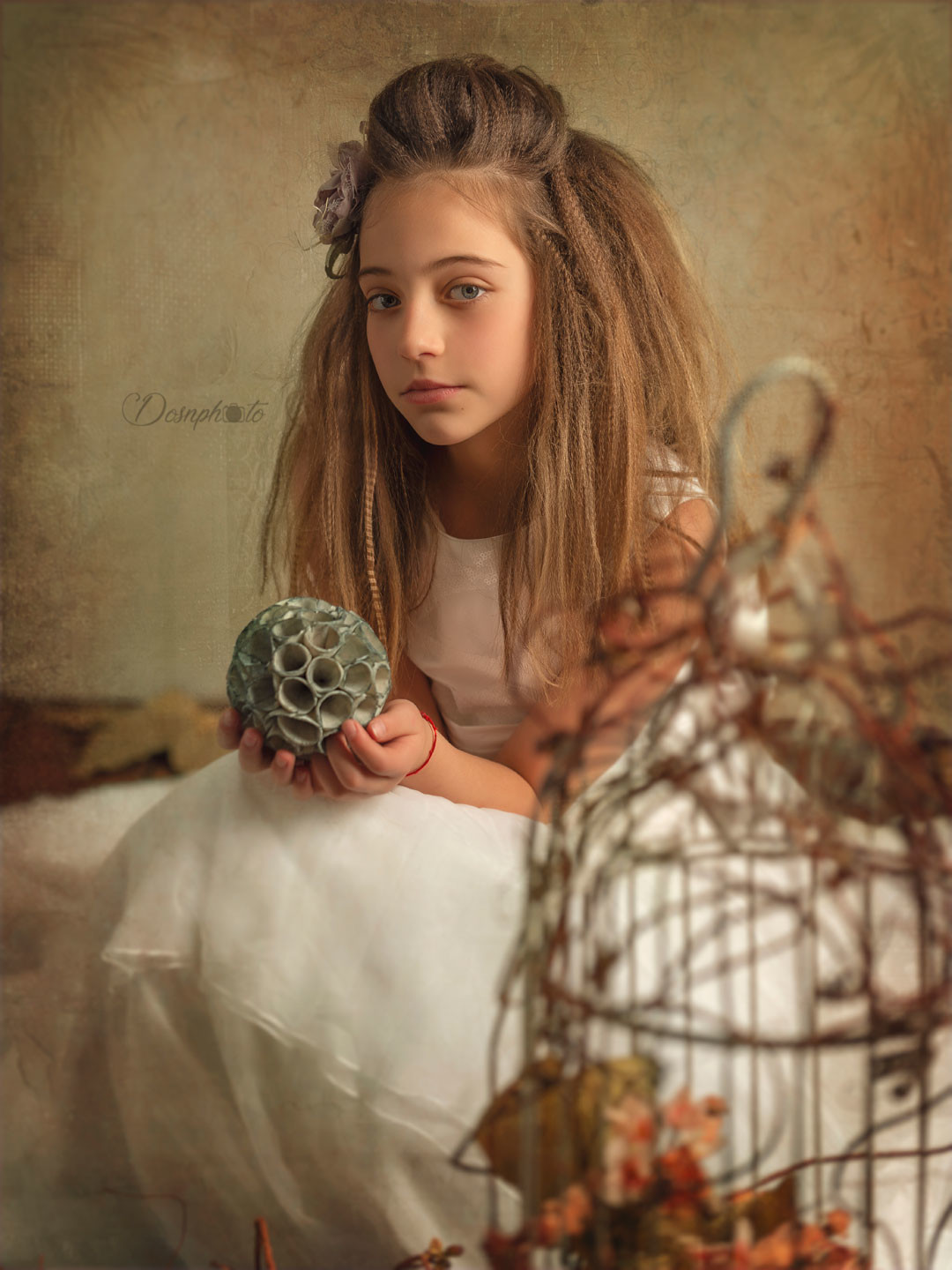 reportaje-comunión-original-niña-jaula-fotografo-hospitalet